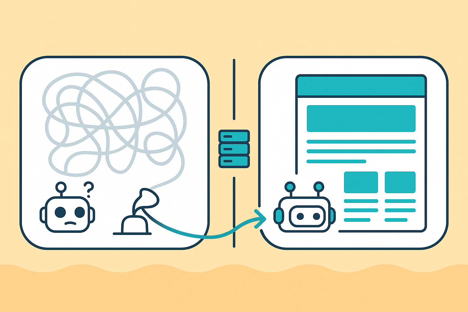 JavaScript rendering invisibility to AI crawlers — server-side rendering solution